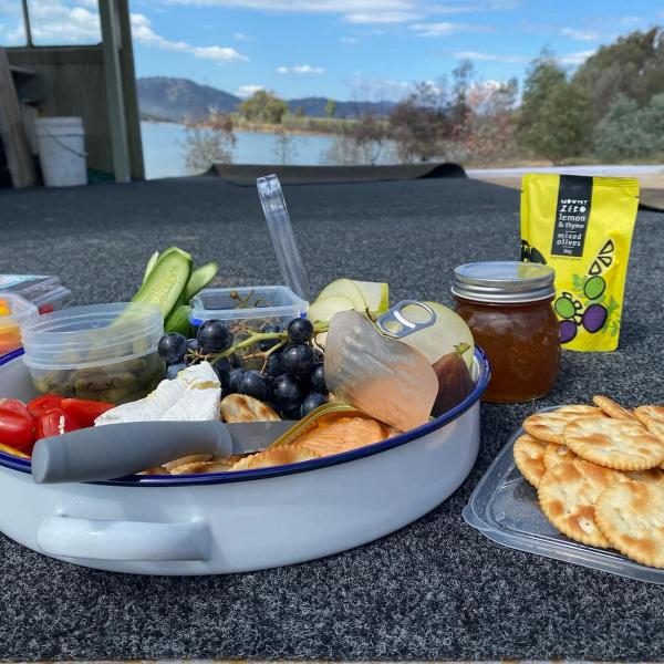 Snacks on the river!