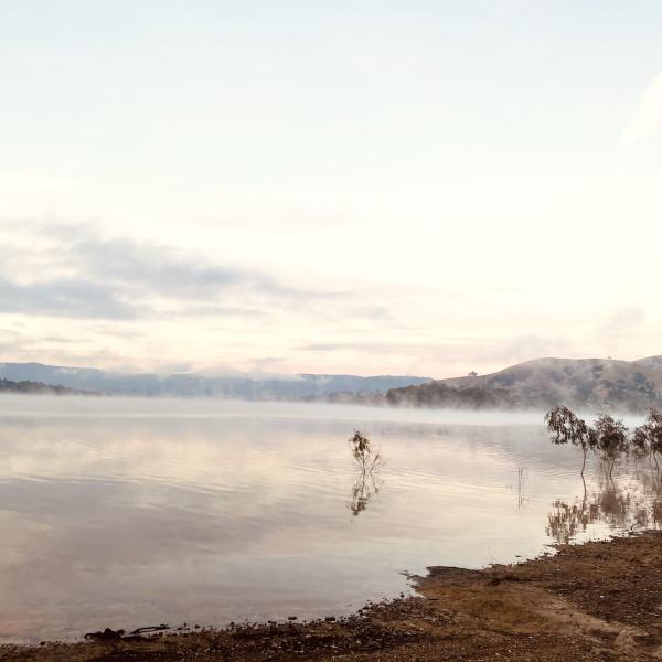 Early mist on Lake Eildon