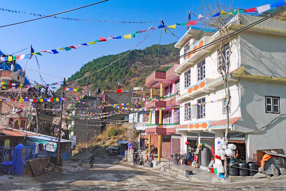 Syabrubesi Village Nepal
