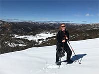 Snowshoeing